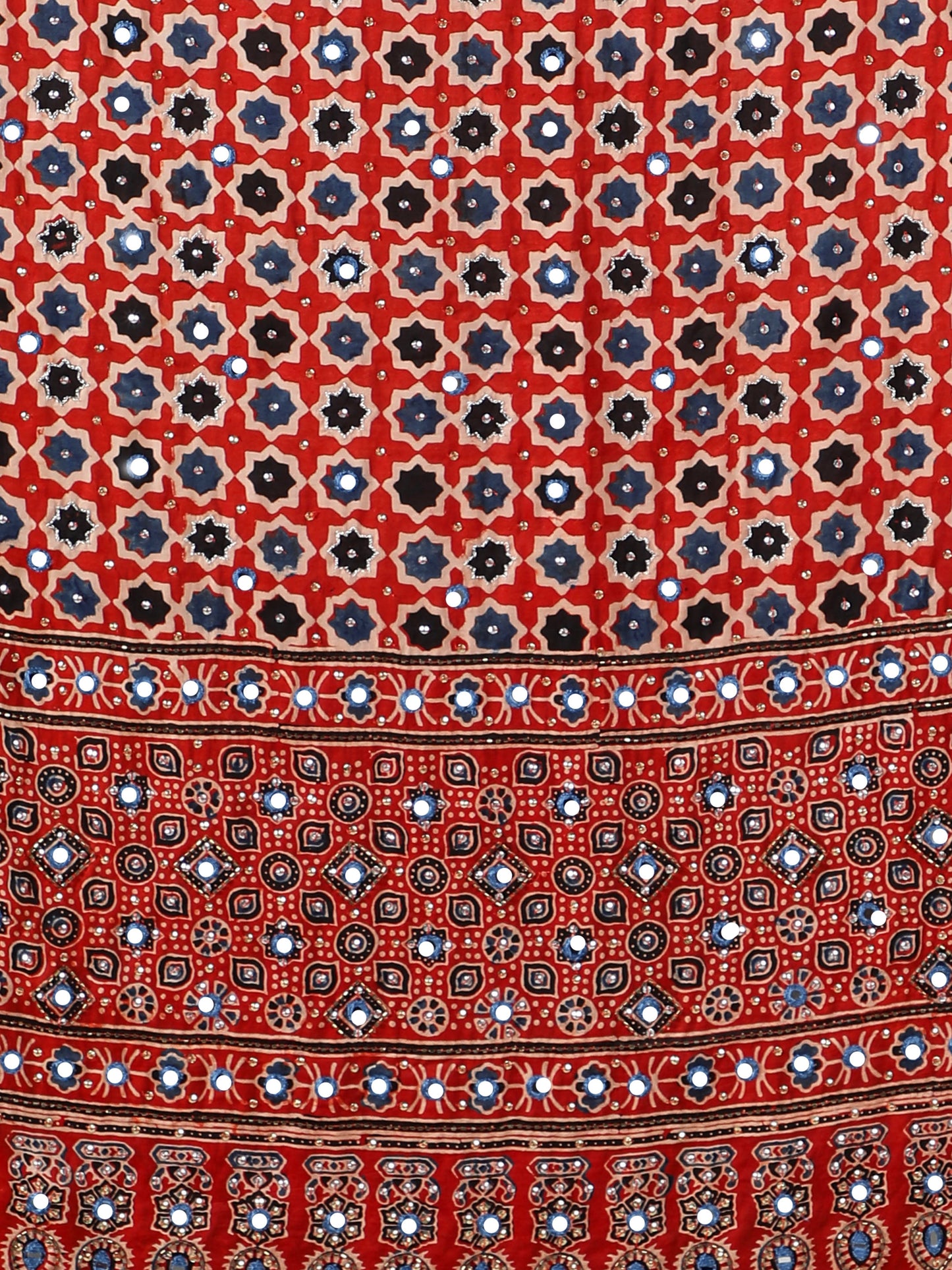 Rustic Red Ajrakh Dupatta